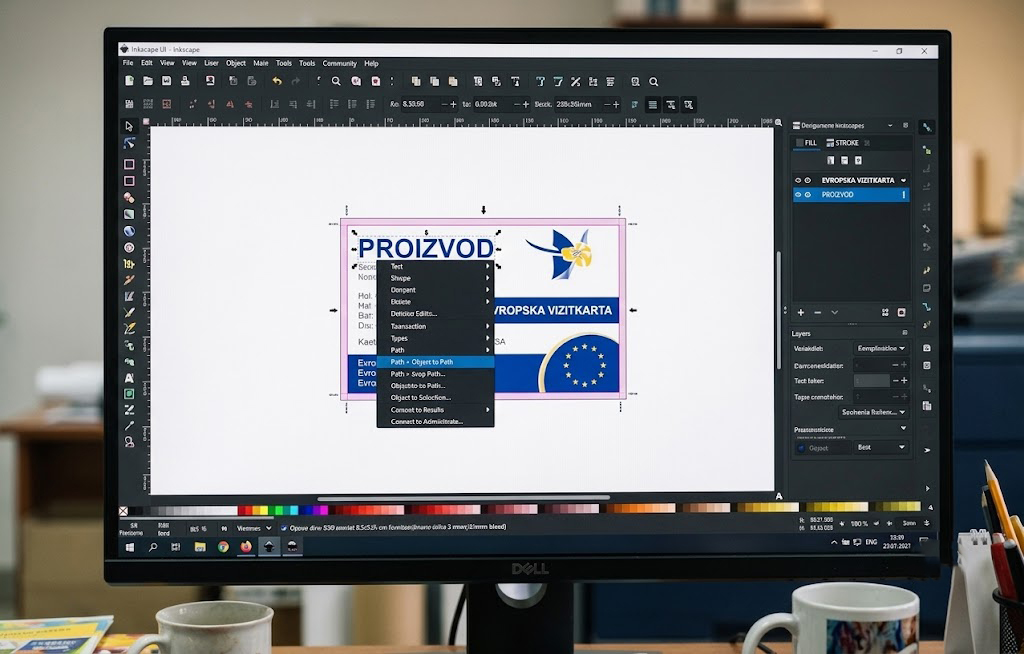 Kako pripremiti fajl za štampu u Inkscape-u: Vodič bez grešaka