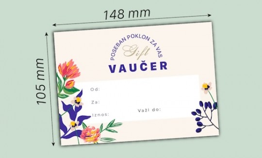 A6 vaučeri