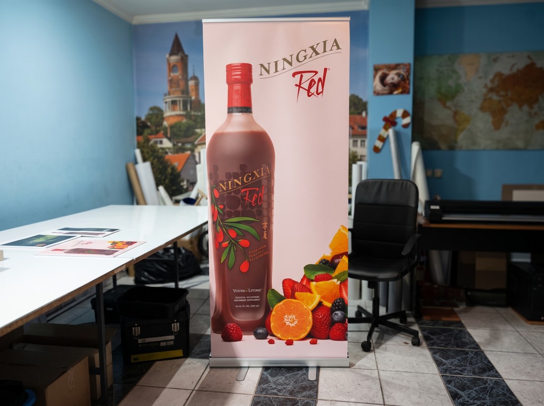 Roll up baner 85 x 200 cm 3