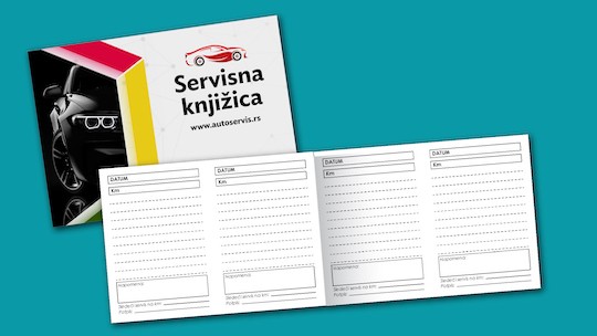 Servisne knjižice za auto servise