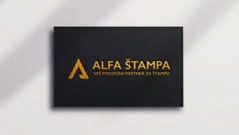 Evropske vizit karte sa zlatotiskom