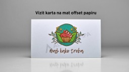 Standardne vizit karte na specijalnom papiru 5