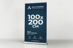 Roll up baner 100 x 200 cm