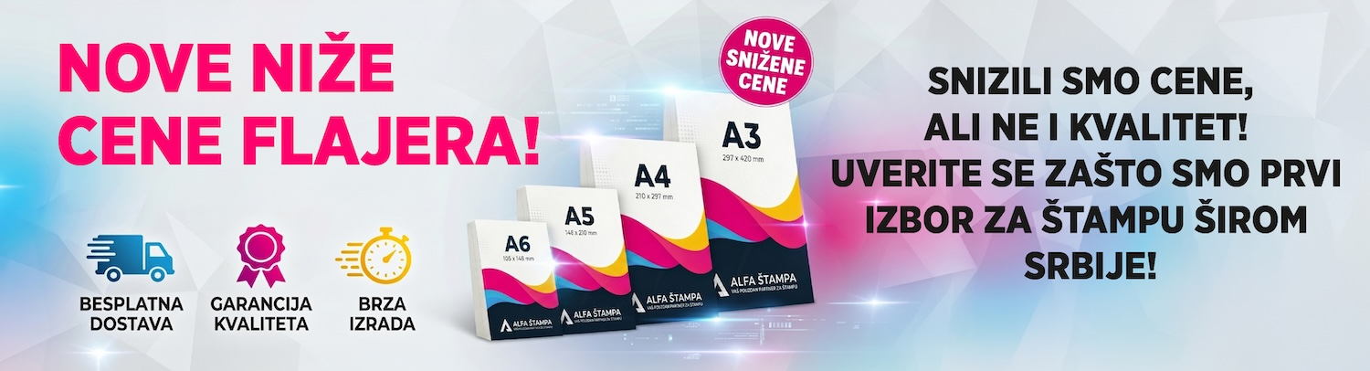 Nove nize cene flajera