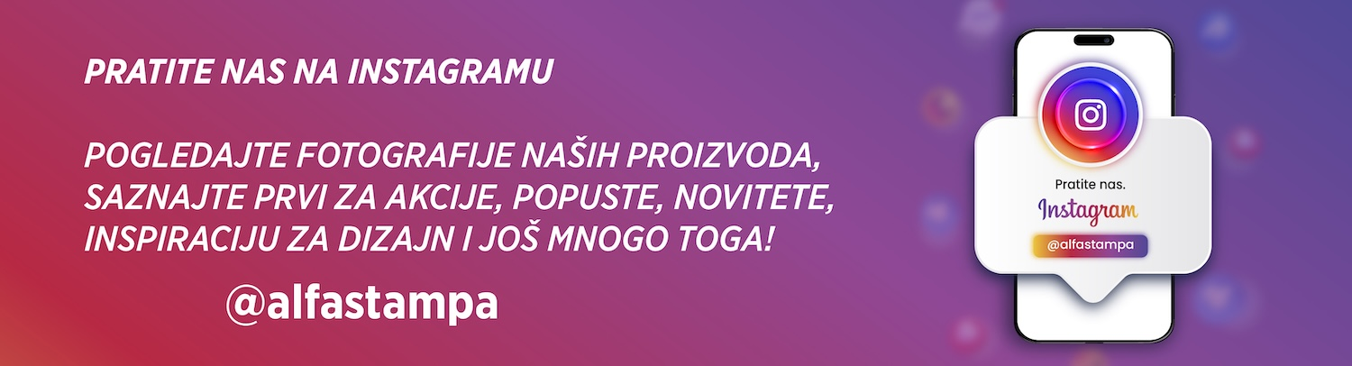 Pratite alfastampa na instagramu